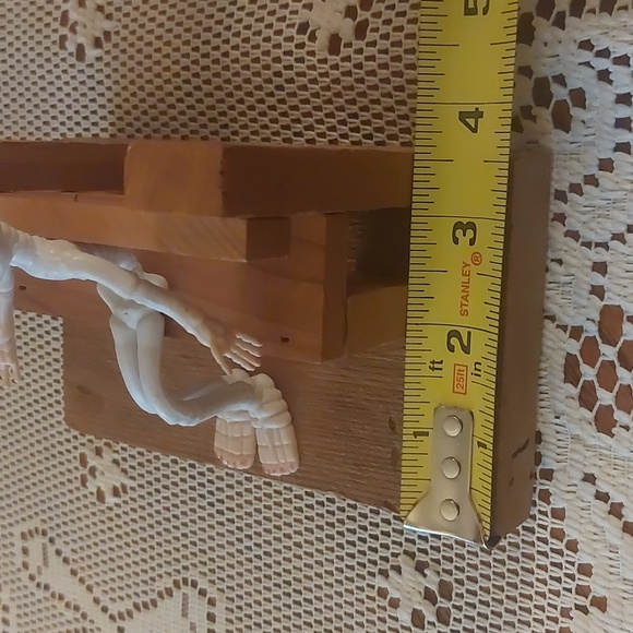 Skeleton Funny Figurine Waiting For The Perfect Man Origin Unknown - Picture 13 of 14